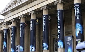 Greenpeace Activists Climb the British Museum to Protest BP Sponsorship