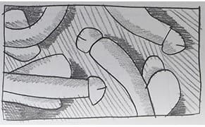 Keith Haring Envisions Manhattan as a Kingdom of Penises