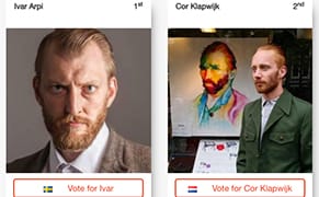 Artist Combs the Planet for Best van Gogh Lookalike