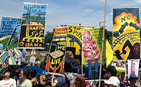 In the Shadow of the DNC, Art About Politics vs. Political Art