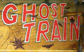 The Hand-Painted Ghouls and Specters of Mid-20th-Century Carnival Ghost Trains