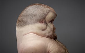 A Sculptor Imagines a Human Designed to Survive Car Crashes