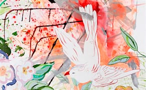 In New Paintings, Elisabeth Condon Pours on Color and Unexpected Forms