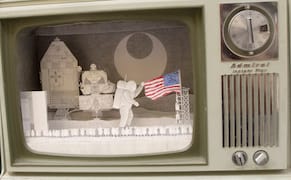 An Artist’s Fantastical Dioramas Fill a Tiny Store Along the Hudson