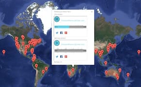 Explore the World's Sounds Through a Map of Field Recordings and Remixes