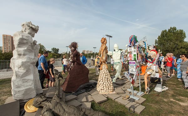 Invisible Ceramics and Women Made of Bread Fill a European Art Park