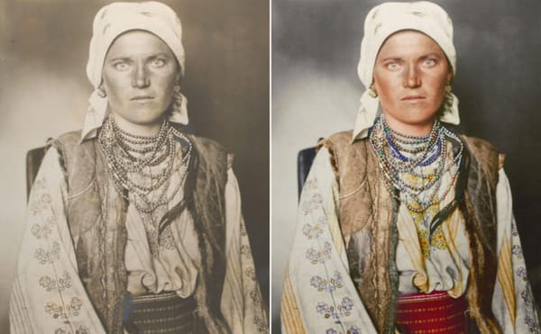 Newly Colorized Portraits of Immigrants Photographed by an Ellis Island Clerk