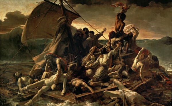 The Real Corpses That Served as Models for the Doomed Crew of the "Raft of the Medusa"