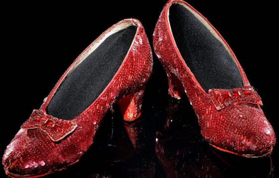 A Love Note to Dorothy's Ruby Slippers from 'The Wizard of Oz'