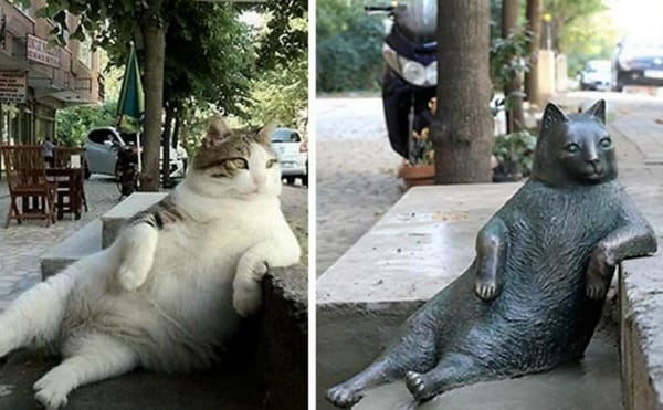 A Tour of Meownuments to the World's Most Pawesome Cats