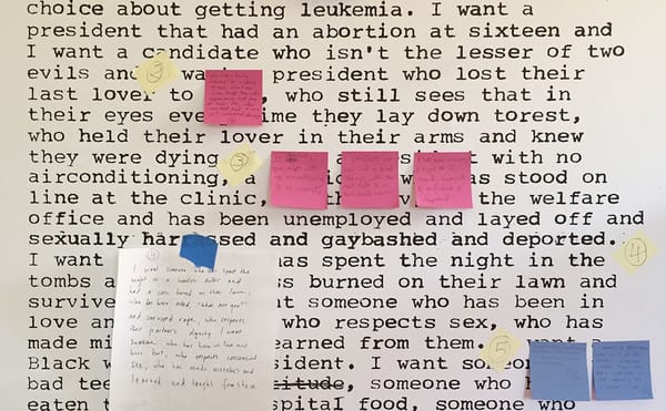 A Collective Reading at the White House Reenvisions Who Might Be President