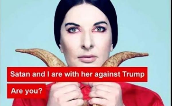 Marina Abramović Embroiled in Fake Hillary Clinton #SpiritCooking Controversy