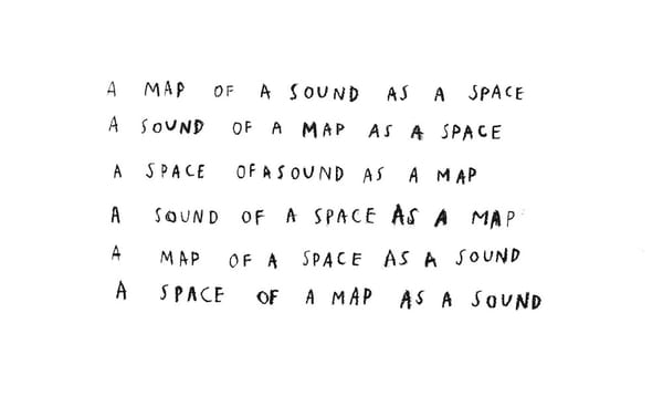 A Silent Soundwalk, Noisy with Abstract Compositions