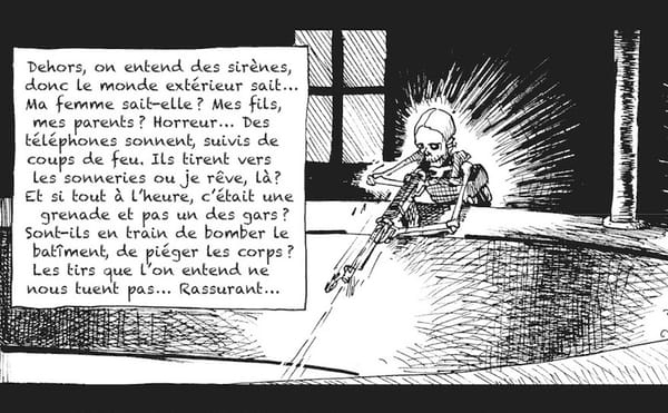 An Artist Who Survived the Paris Terrorist Attacks Draws His Experience