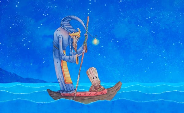 Searching for a Shaman in a Hand-Painted Video Game