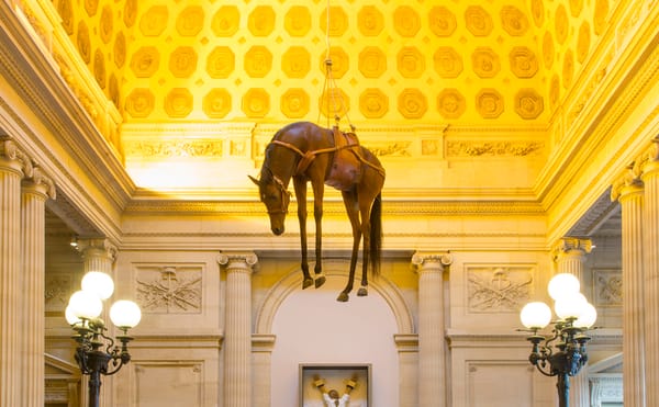 Maurizio Cattelan Shines in Paris's Ostentatious Mint