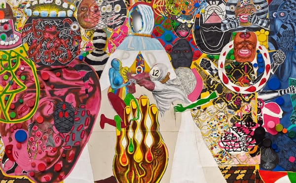 Trenton Doyle Hancock’s Packed, Percussive Paintings