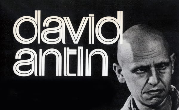 David Antin: Cultural Icon