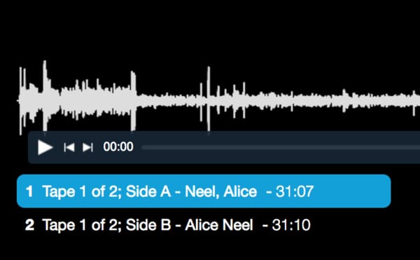 Digitized Artist Talks from the 20th Century, from Alice Neel to Gordon Parks