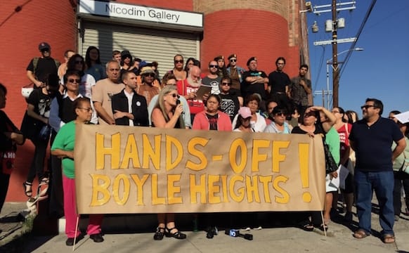 Boyle Heights Activists Question LAPD's Hate Crime Charge