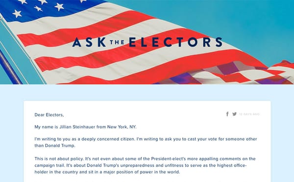 Art After Trump: An Email Exchange with a Texas Elector