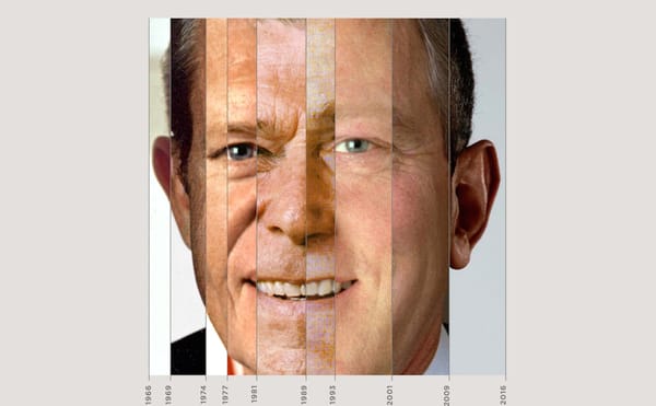 Splicing Together Portraits of Countries' Leaders