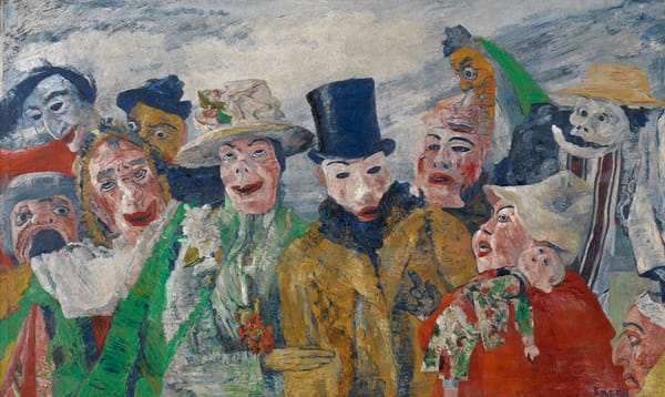 Tripping Through James Ensor’s Macabre Painted World with Luc Tuymans