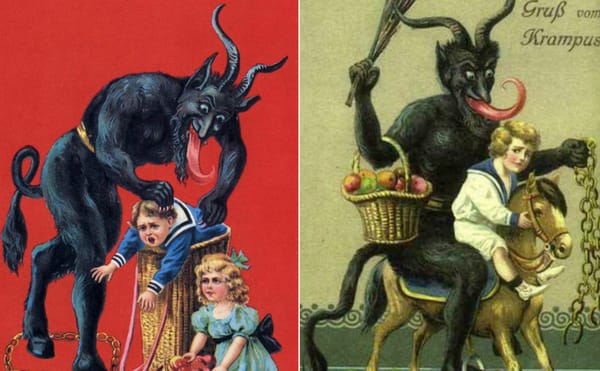 Merry Christmas from Krampus, Santa's Demonic Helper