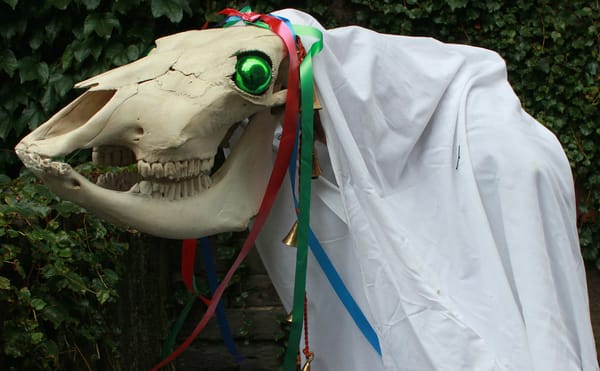 The Skeletal Welsh Horse You Must Beat in a Battle of Rhymes