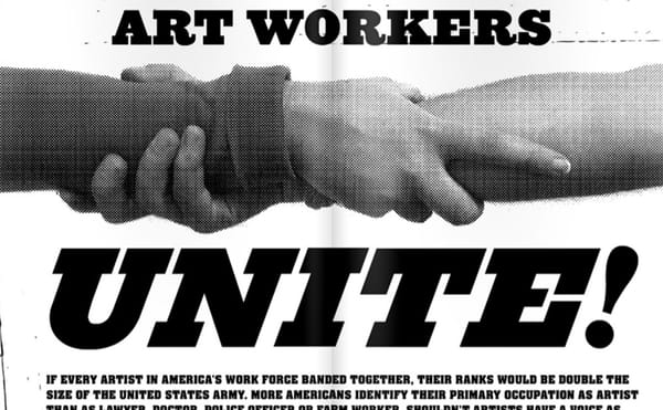 Why an Art Strike? Why Now?