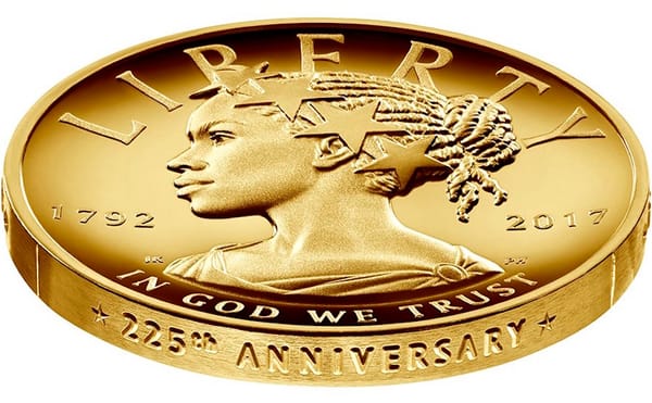 An African American Lady Liberty Will Grace a New Commemorative Gold Coin