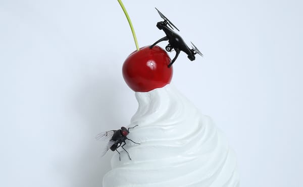 Finalists for London’s Top Public Art Spot Include a Drone-Topped Dessert and an Iraqi Deity