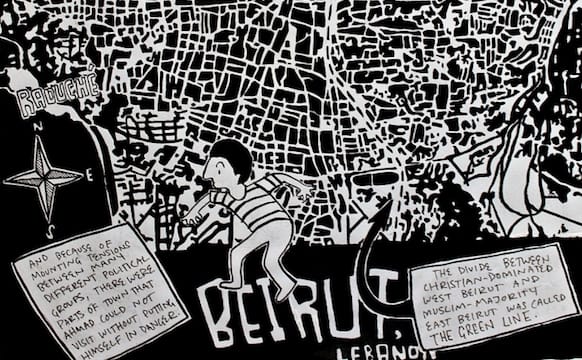 A Comics Artist Draws the Experiences of Palestinian Refugees and Immigrants