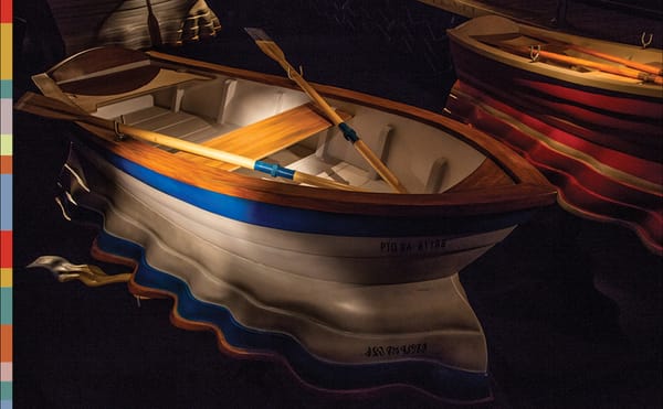 Leandro Erlich's 'Port of Reflections' at the Neuberger Museum of Art