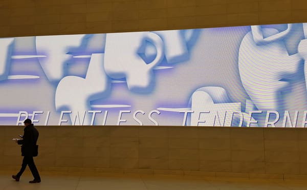 Aiming to Disrupt Ads in New York City, Artworks Instead Blend In