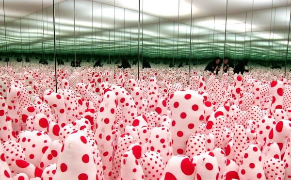 Immersed in Yayoi Kusama’s Lonely Labyrinths and Infinite Worlds