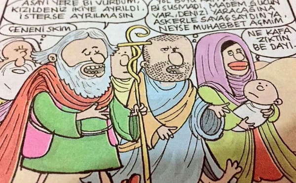 Turkish Publisher Shuts Down Magazine for Printing Moses Cartoon