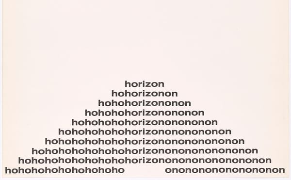 Getty Acquires Concrete Poetry by Two Modern Pioneers of the Form