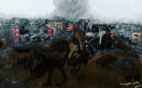 A Painting and News Report Land a Turkish Artist in Prison