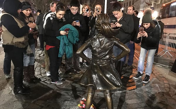 The Sculpture of a "Fearless Girl" on Wall Street Is Fake Corporate Feminism