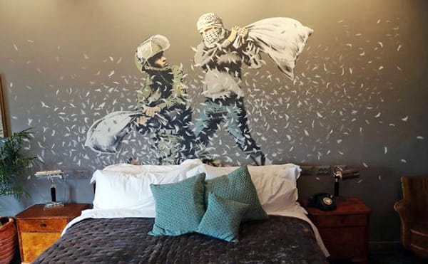 A Visit to Banksy's New Hotel in Bethlehem