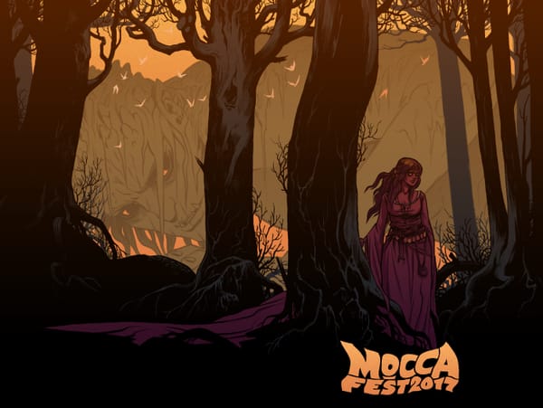 MoCCA Fest 2017 poster by Becky Cloonan (courtesy the artist, MoCCA Fest)
