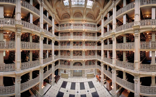 360-Degree Panoramas of Grand American Libraries