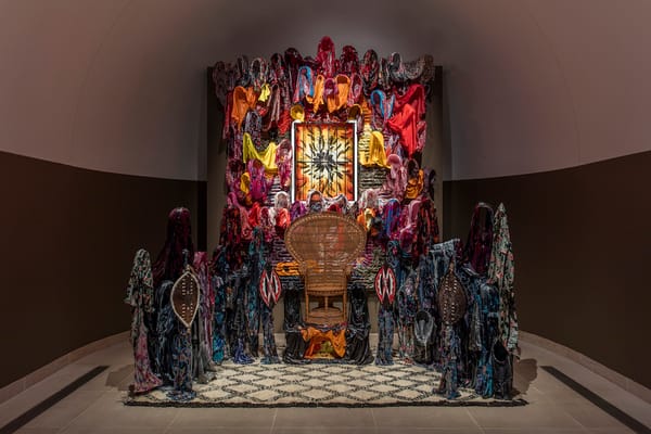 St. Peter’s Basilica Meets the Black Panthers in a Contemporary Altarpiece