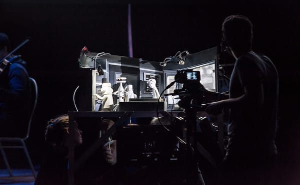 A Movie About a Lovelorn Robot — Filmed, Edited, and Scored Live