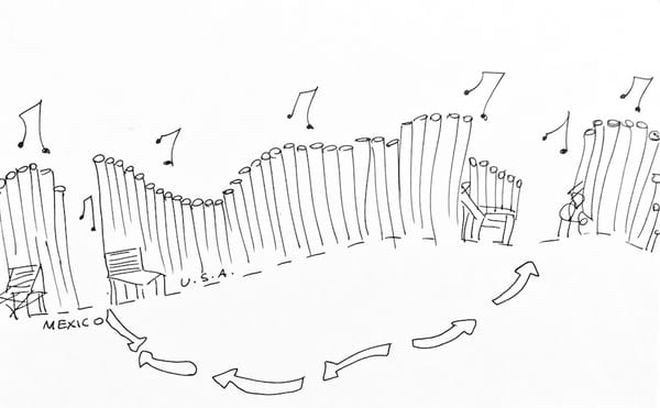 From a Row of Hammocks to One Million Gravestones: An Art Collective’s Alternative Border Wall Proposals