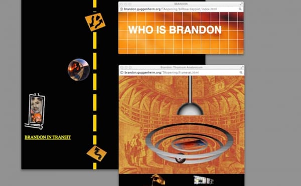 The Guggenheim Restores Its First Web Art Commission