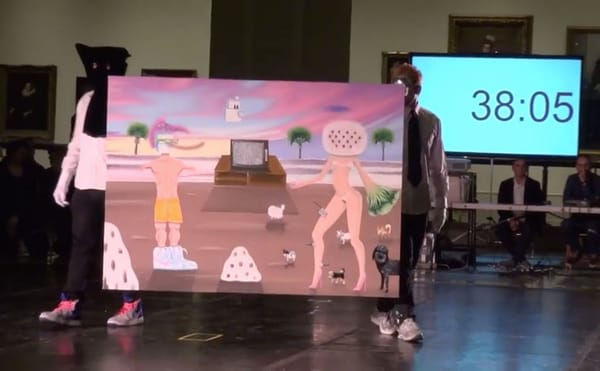 Artists, Aerialists, a Meteorologist, and More Collaborate on a Performance Mash-up