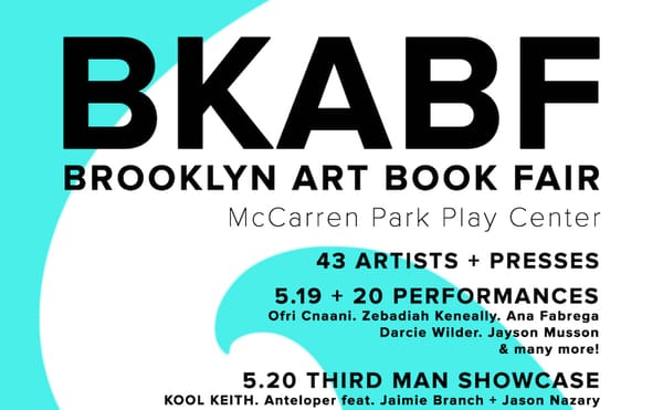The First Edition of the Brooklyn Art Book Fair