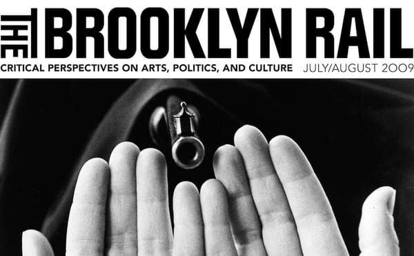 The cover of the July/August 2009 issue of the Brooklyn Rail (via Wikimedia Commons)